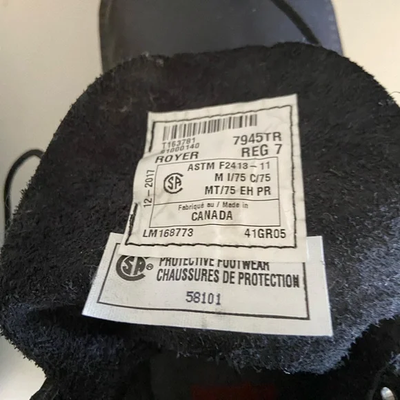 Royer work boots - Picture 4 of 7